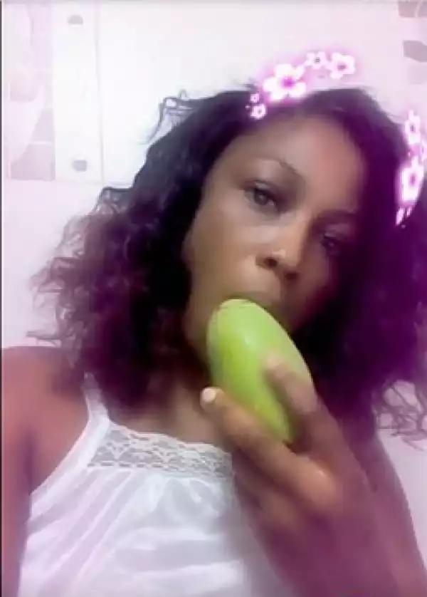 Photo: OMG!!! See What This Nigerian Girl Posted On Facebook This Morning, Flashing Her Neepples…